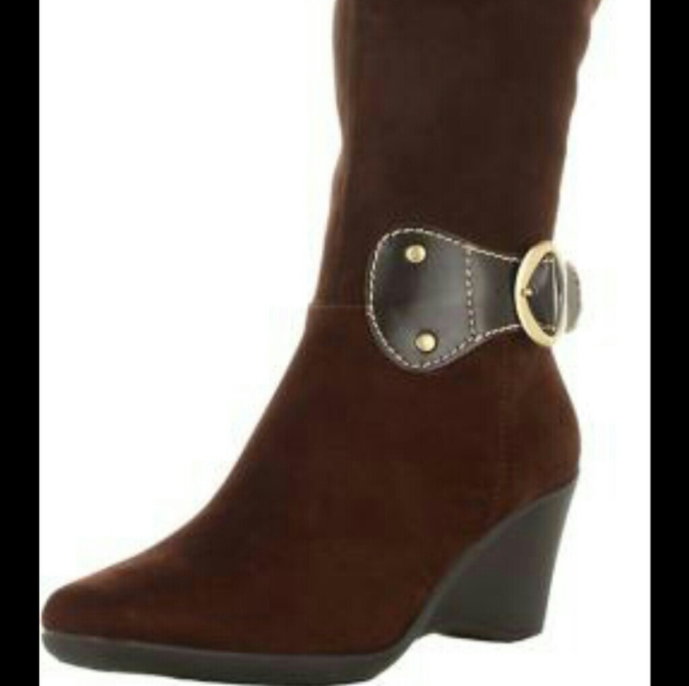 Aerosoles Wonderling tall brown boot sz. 8.5